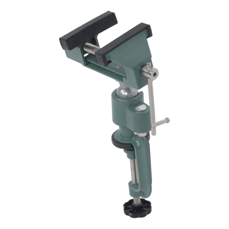 Swivel Bench Vise Durable Table Vise Clamp With Rotating Workbench Clamp Tool 11