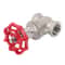 Stainless Steel Gate Valve FNPT WOG With Wheel Handle Durable Industrial Shut Off 10