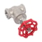 Stainless Steel Gate Valve FNPT WOG With Wheel Handle Durable Industrial Shut Off 12