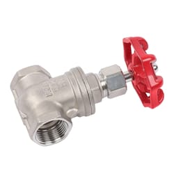 stainless steel gate valve fnpt wog with wheel handle durable industrial shut off