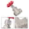 Stainless Steel Gate Valve FNPT WOG With Wheel Handle Durable Industrial Shut Off 3