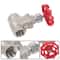 Stainless Steel Gate Valve FNPT WOG With Wheel Handle Durable Industrial Shut Off 4