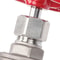 Stainless Steel Gate Valve FNPT WOG With Wheel Handle Durable Industrial Shut Off 5