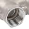 Stainless Steel Gate Valve FNPT WOG With Wheel Handle Durable Industrial Shut Off 7