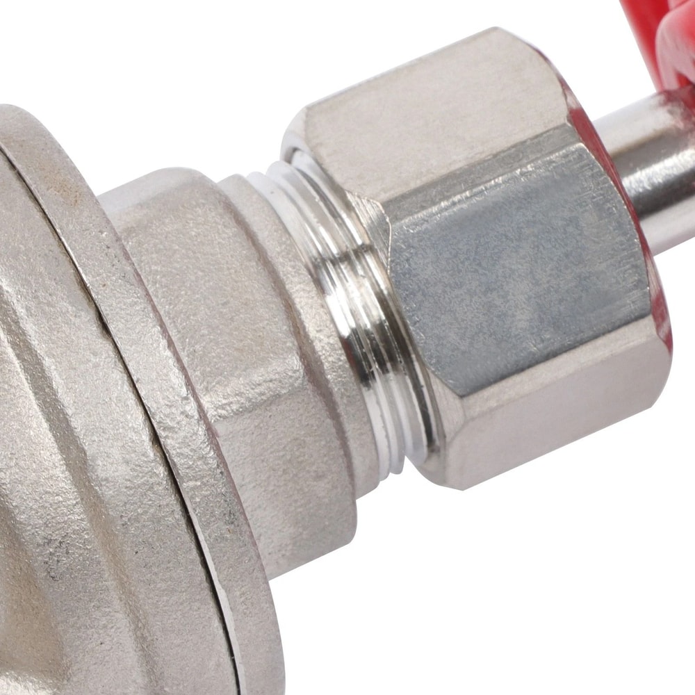 Stainless Steel Gate Valve FNPT WOG With Wheel Handle Durable Industrial Shut Off 8