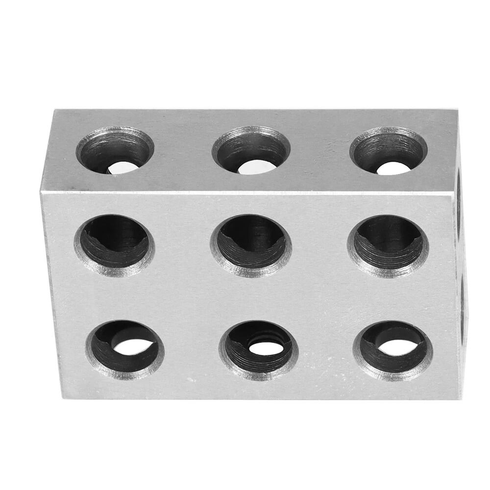 Premium Matched Pair Block Set Ultra Precision Setup Blocks Hole Hardened Steel Gauge Blocks 4