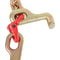 Heavy Duty G80 Tow Chain Bridle With J Hook Towing Chain Grab Hooks 2