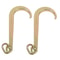 Heavy Duty G70 J Hook Tow Hooks Pair With Load Capacity 11