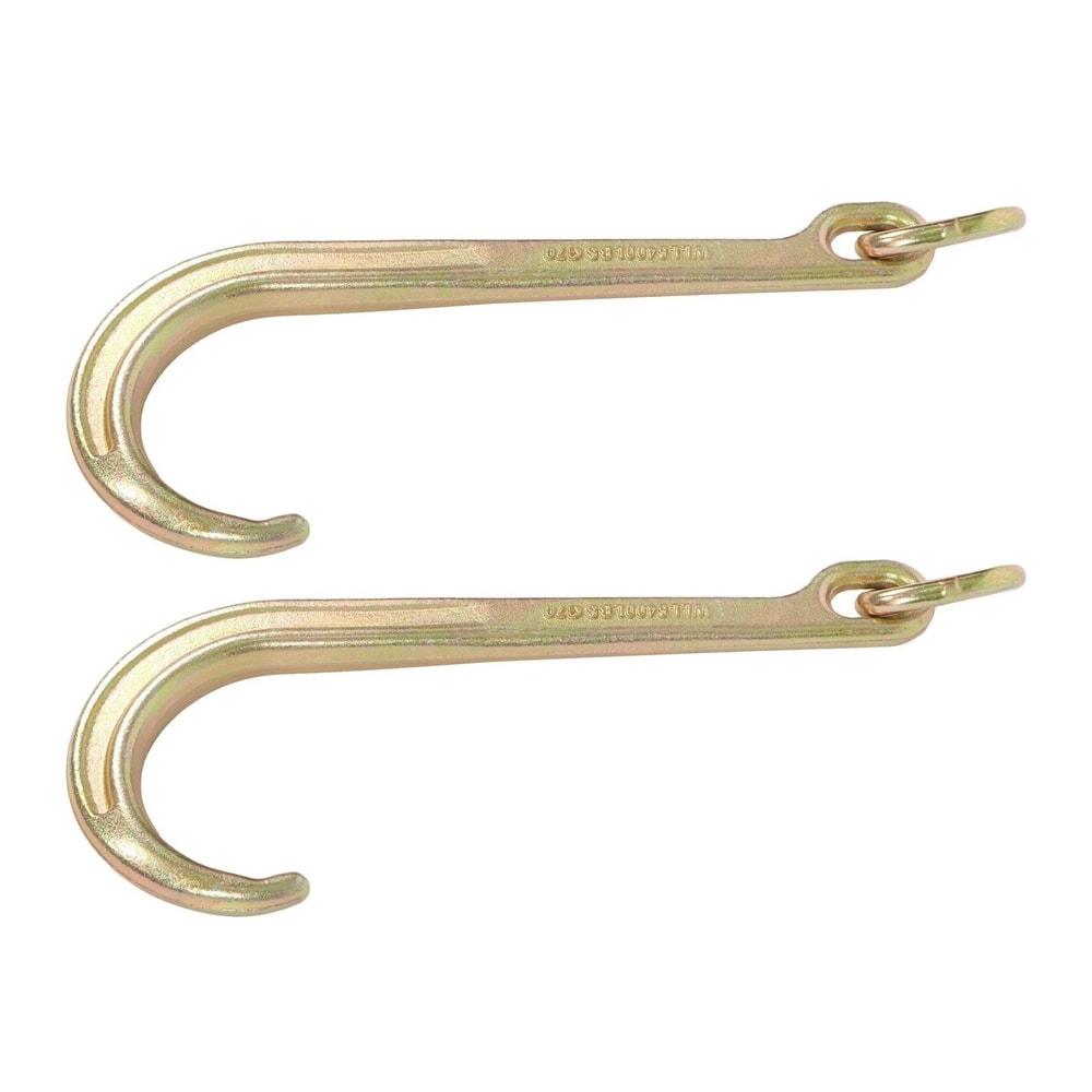 Heavy Duty G70 J Hook Tow Hooks Pair With Load Capacity 3