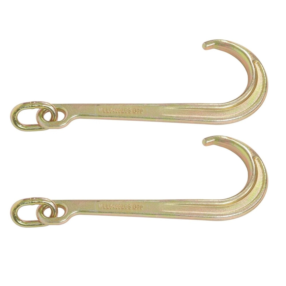 Heavy Duty G70 J Hook Tow Hooks Pair With Load Capacity 4