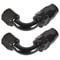 Set Of Fuel Fittings 90 Swivel Hose Adapters For Performance Cars 1