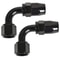 Set Of Fuel Fittings 90 Swivel Hose Adapters For Performance Cars 4