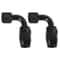 Set Of Fuel Fittings 90 Swivel Hose Adapters For Performance Cars 5