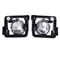 Premium Front Fog Lamp Assembly For Acura TSX With Bulbs Direct Fit Replacement 3