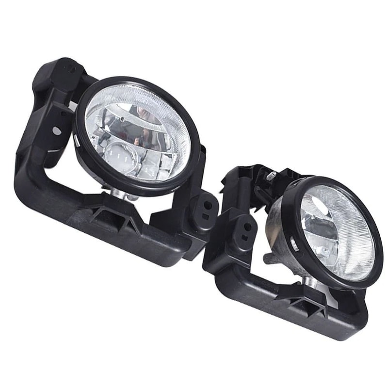 Premium Front Fog Lamp Assembly For Acura TSX With Bulbs Direct Fit Replacement 5