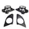 Premium Front Fog Lamp Assembly For Acura TSX With Bulbs Direct Fit Replacement 0