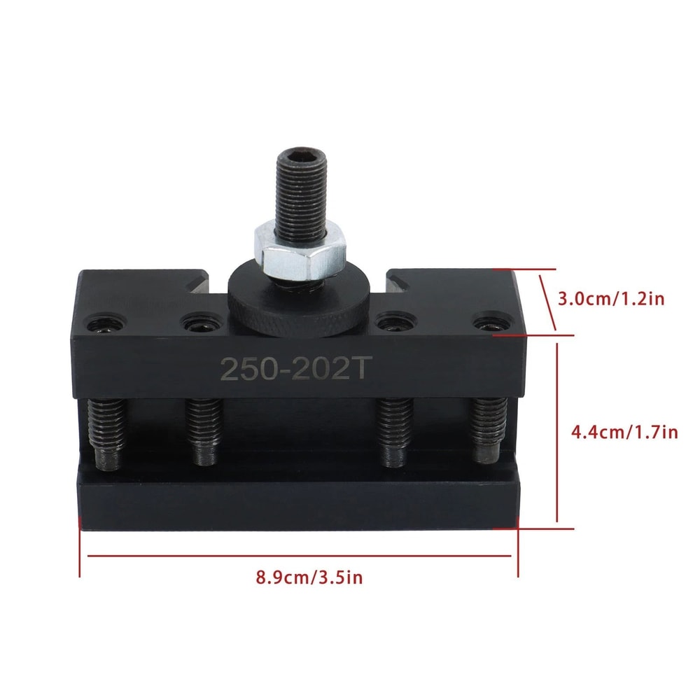 Premium Lathe Quick Change Tool Post Holder Turning Facing Precision 18