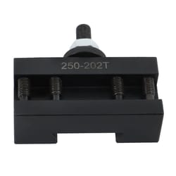 premium lathe quick change tool post holder turning & facing precision