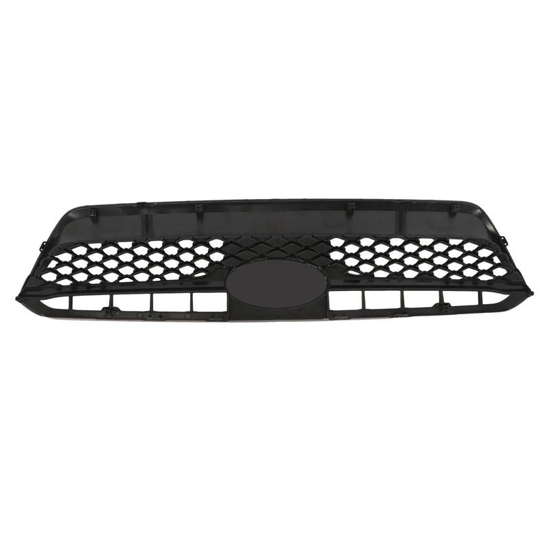 Subaru WRX Front Bumper Grille Matte Black Durable Upgrade 10