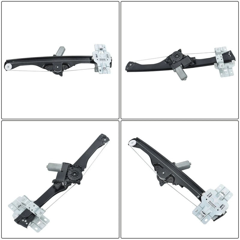 Buick Enclave Front Left Power Window Regulator Motor Assembly 3