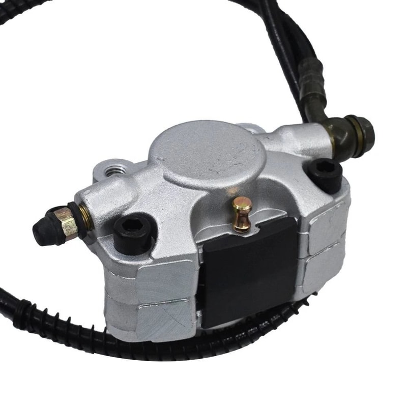 Hydraulic Rear Disc Brake Caliper System With Pads For ATV Quad Dirt Bike 2