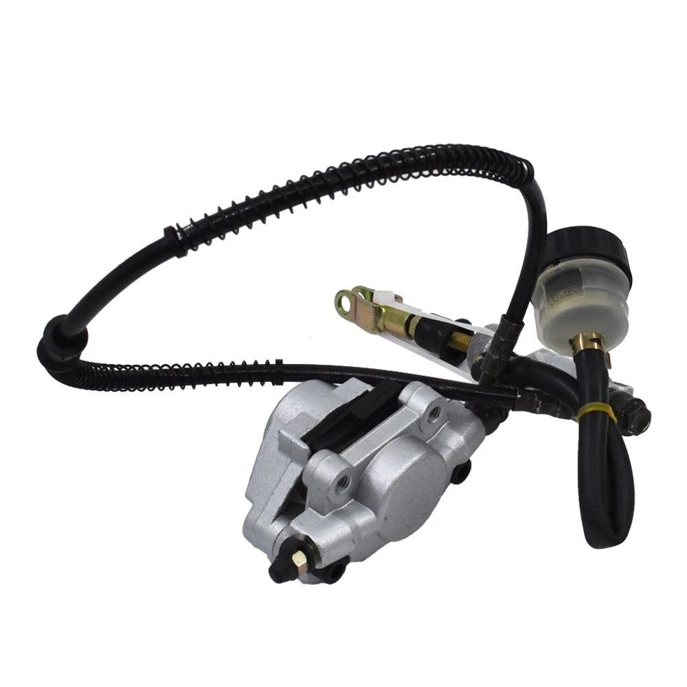 Hydraulic Rear Disc Brake Caliper System With Pads For ATV Quad Dirt Bike 3