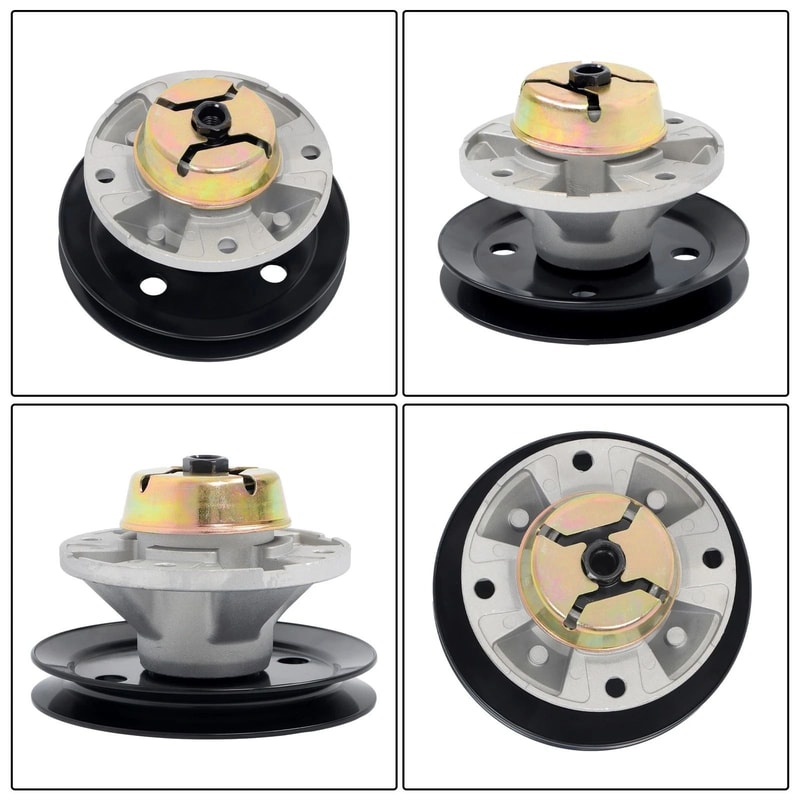 Spindle Assembly With Pulley For John Deere Mower Decks 1