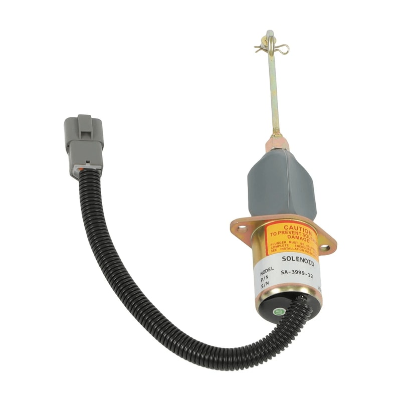Fuel Shut Off Stop Solenoid For Cummins Mitsubishi 1