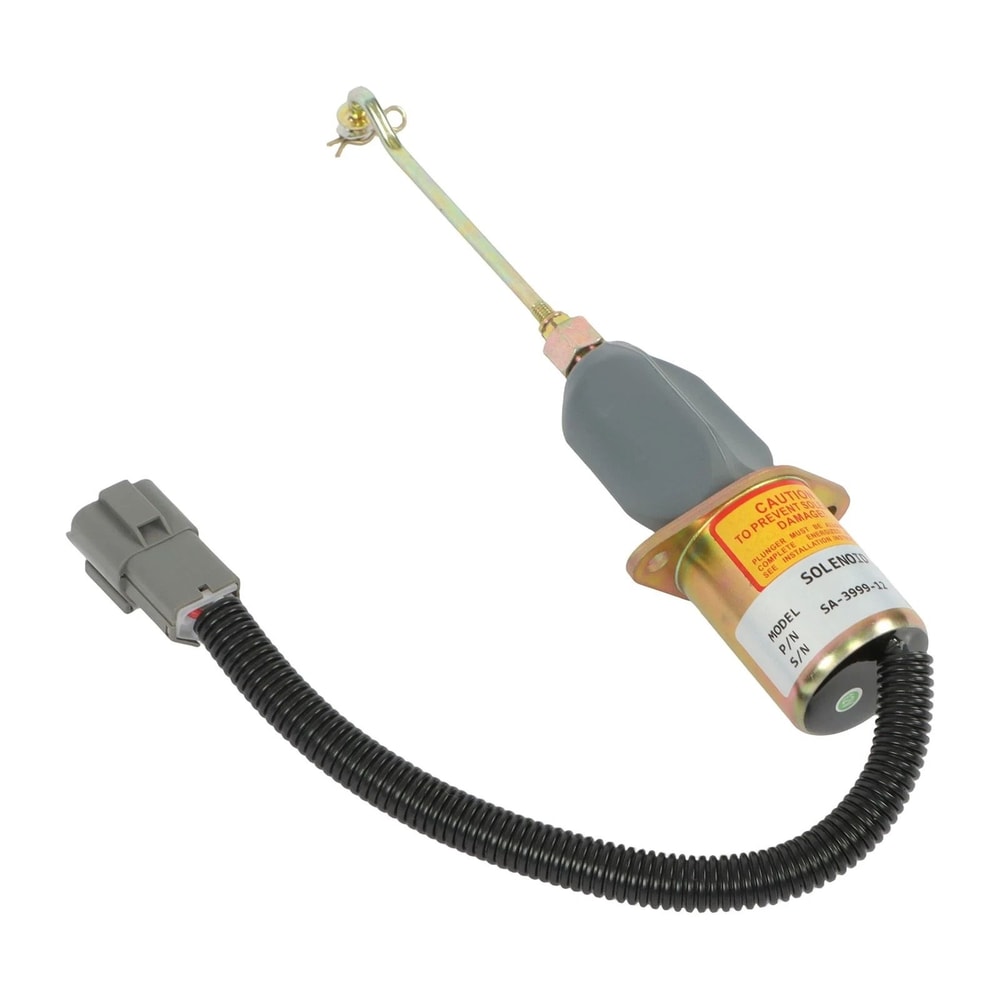 Fuel Shut Off Stop Solenoid For Cummins Mitsubishi 0