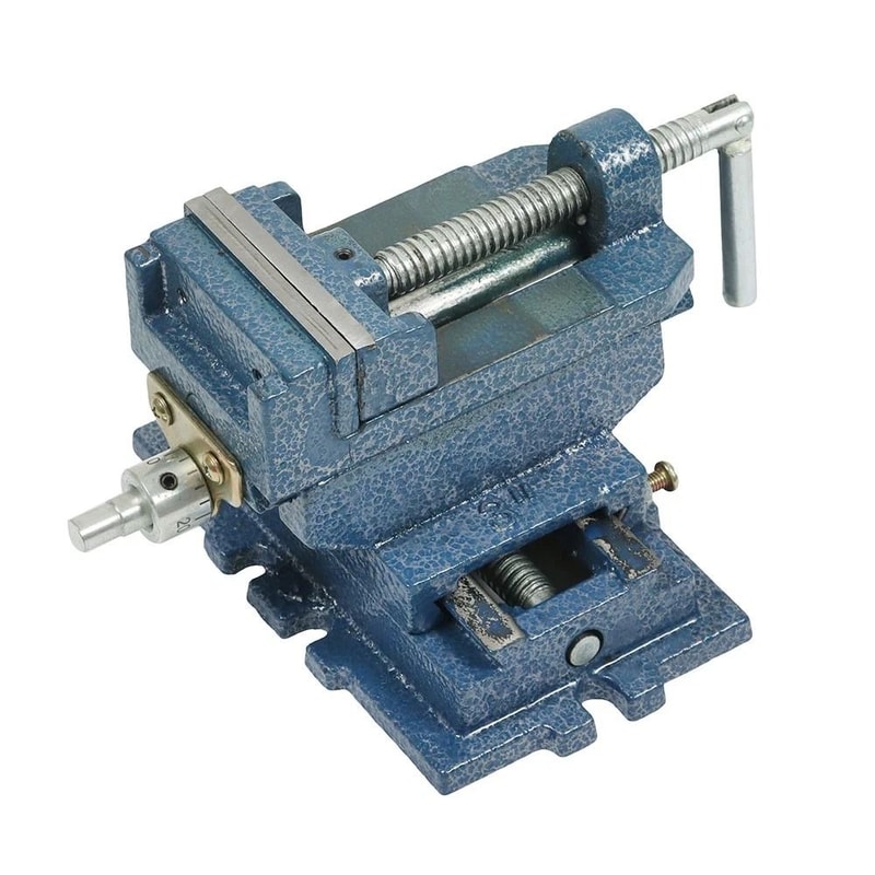 Cross Slide Vise 2 Way Drill Press Vise For Metal Milling 11