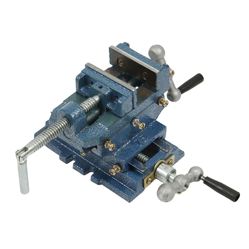 Cross Slide Vise 2 Way Drill Press Vise For Metal Milling 7