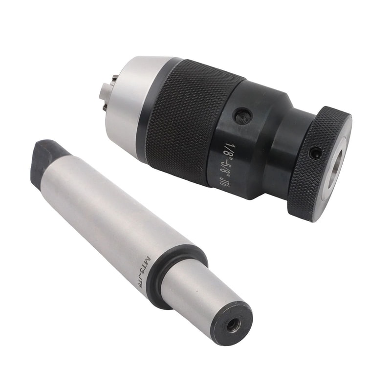Premium Keyless Drill Chuck To With 3MT Mount And 6JT Taper Arbor 0