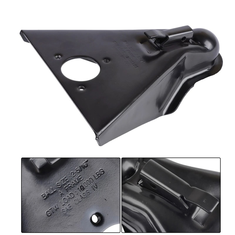 Heavy Duty A Frame Trailer Coupler Steel Hitch For Hitch Ball 2