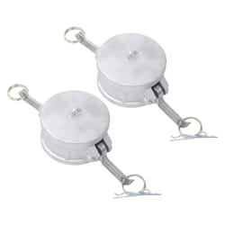 aluminum type dc female camlock dust cap hose fitting
