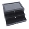 36 Slot Leather Pen Display Box With Glass Top Fountain Pen Storage Case 3