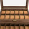 24 Slot Watch Box With Drawer Watch Display Case And Men Jewelry Holder 13