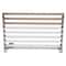 Wall Mount Microwave Shelf Stainless Steel Kitchen Storage Rack With 12 Hooks 1