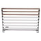 Wall Mount Microwave Shelf Stainless Steel Kitchen Storage Rack With 12 Hooks 1