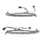 Premium Front Bumper Lamps With Kia Optima DRL Lights LED Daytime Running Light Fit 0