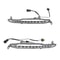 Premium Front Bumper Lamps With Kia Optima DRL Lights LED Daytime Running Light Fit 0