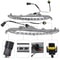 Premium Front Bumper Lamps With Kia Optima DRL Lights LED Daytime Running Light Fit 11