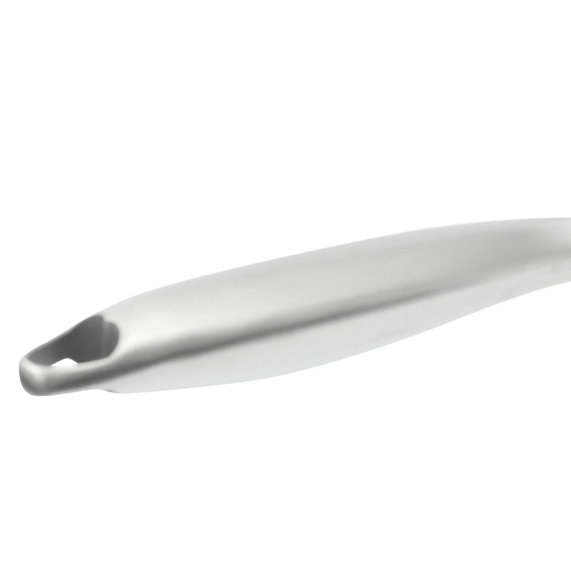 Stainless Steel Flat Crepe Pan Nonstick Pancake Pan With Ergonomic Handle 12