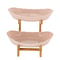 Modern 2 Tier Bamboo Fruit Bowl Stand With Removable PP Bowls Kitchen Counter Storage Fruit Basket 8