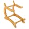 Modern 2 Tier Bamboo Fruit Bowl Stand With Removable PP Bowls Kitchen Counter Storage Fruit Basket 19