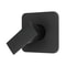 Premium Matte Black Rain Shower System Modern Black Shower Faucet Set With Shower Trim Kit Valve 6
