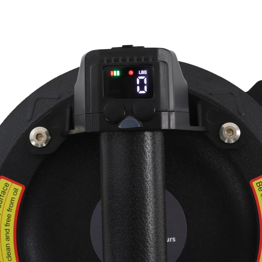 Premium Electric Vacuum Suction Cup Lifter With Digital Display Toolbox Adaptor Heavy Duty Suction 1