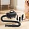 Professional Pet Hair Dryer For Dogs Cats With Adjustable Speed Temperature Low Noise 4 Nozzles 0