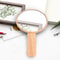 Premium Wooden Handheld Makeup Mirror Salon Travel Ready 8