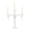 Elegant Arm Crystal Candle Holder Decorative Centerpiece 7