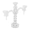 Elegant Arm Crystal Candle Holder Decorative Centerpiece 9